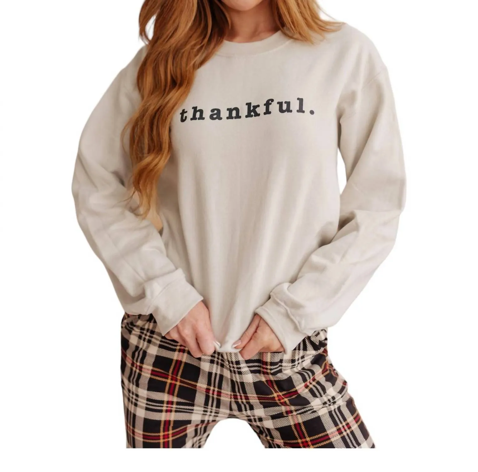 123 Amore - Thankful Pullover Sweater