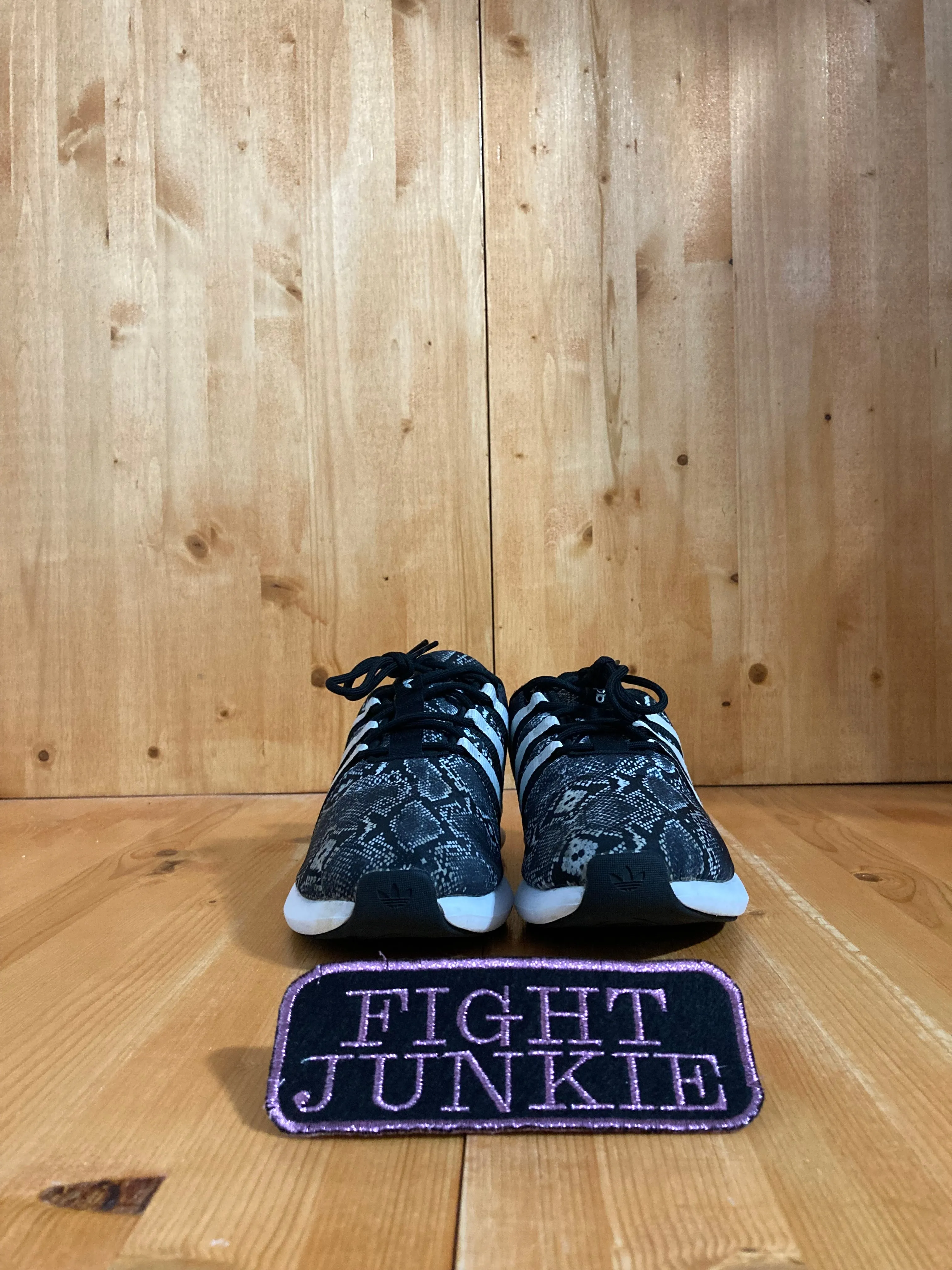 ADIDAS SL LOOP RACER Women Size 8.5 Running Training Shoes Sneakers Black & White D69853