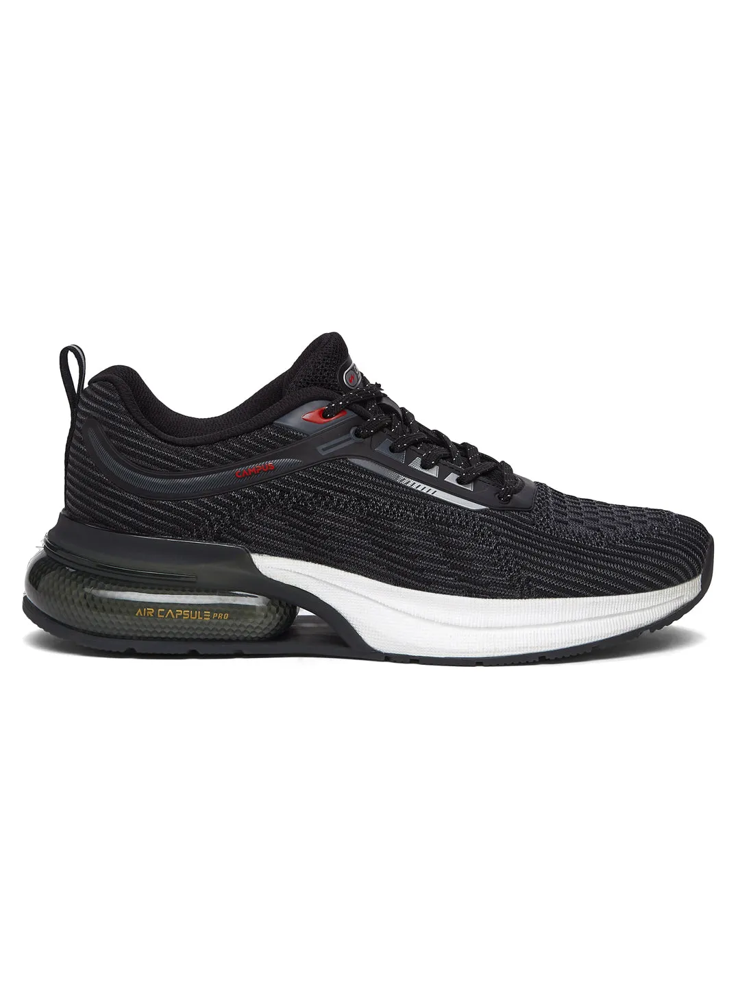 CANVA Black Men's Running Shoes