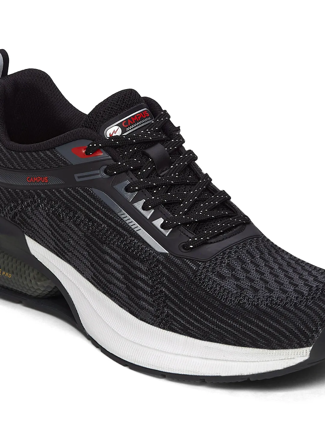 CANVA Black Men's Running Shoes