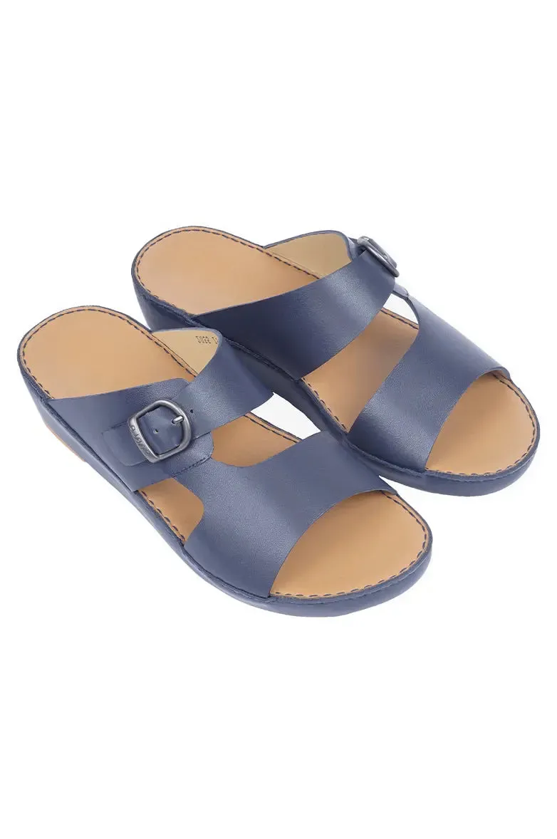 Carlo Special Classic Arabic Leather footwear | Handcrafted 2055 ocen blue