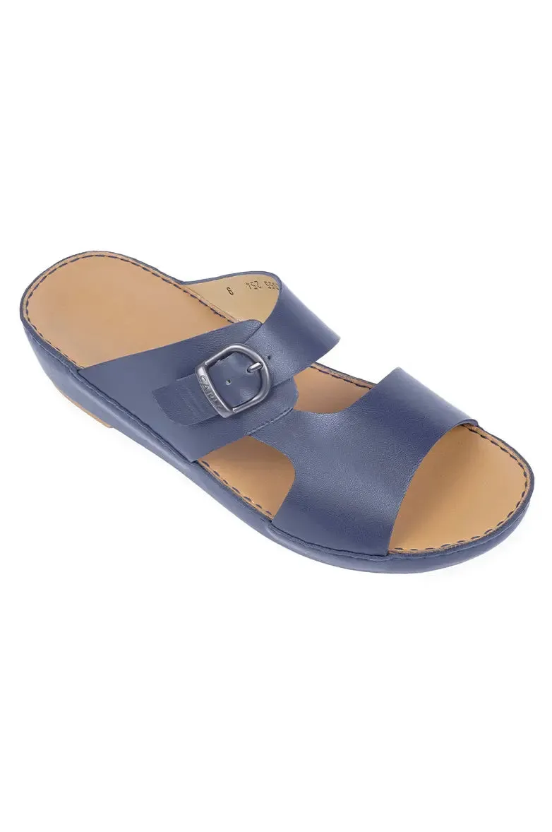 Carlo Special Classic Arabic Leather footwear | Handcrafted 2055 ocen blue