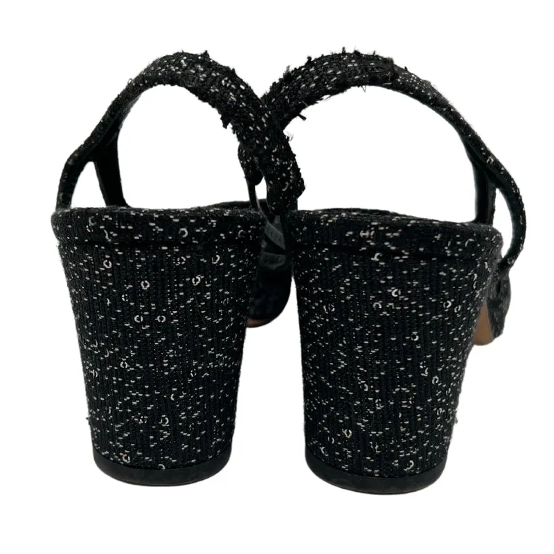 Chanel Slingback Glitter