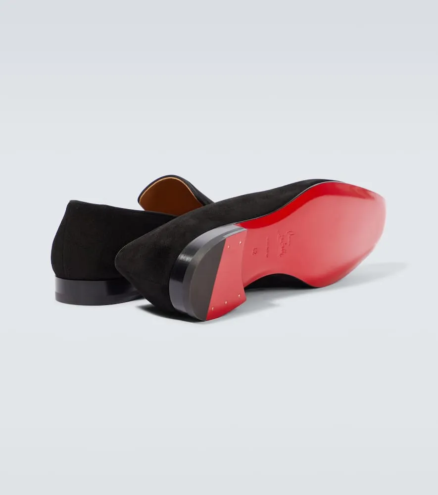 Christian Louboutin Dandelion suede loafers