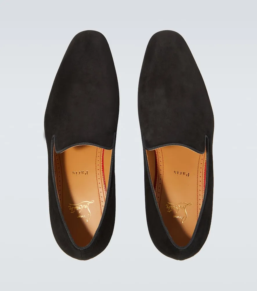 Christian Louboutin Dandelion suede loafers