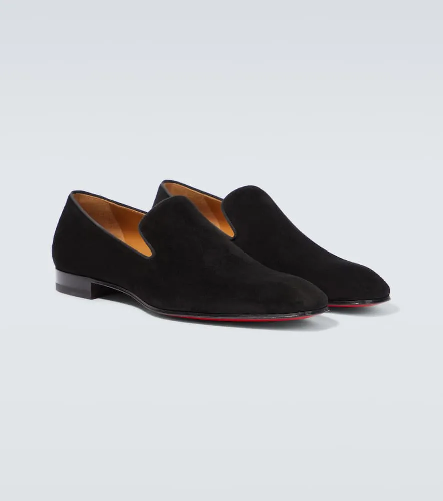Christian Louboutin Dandelion suede loafers