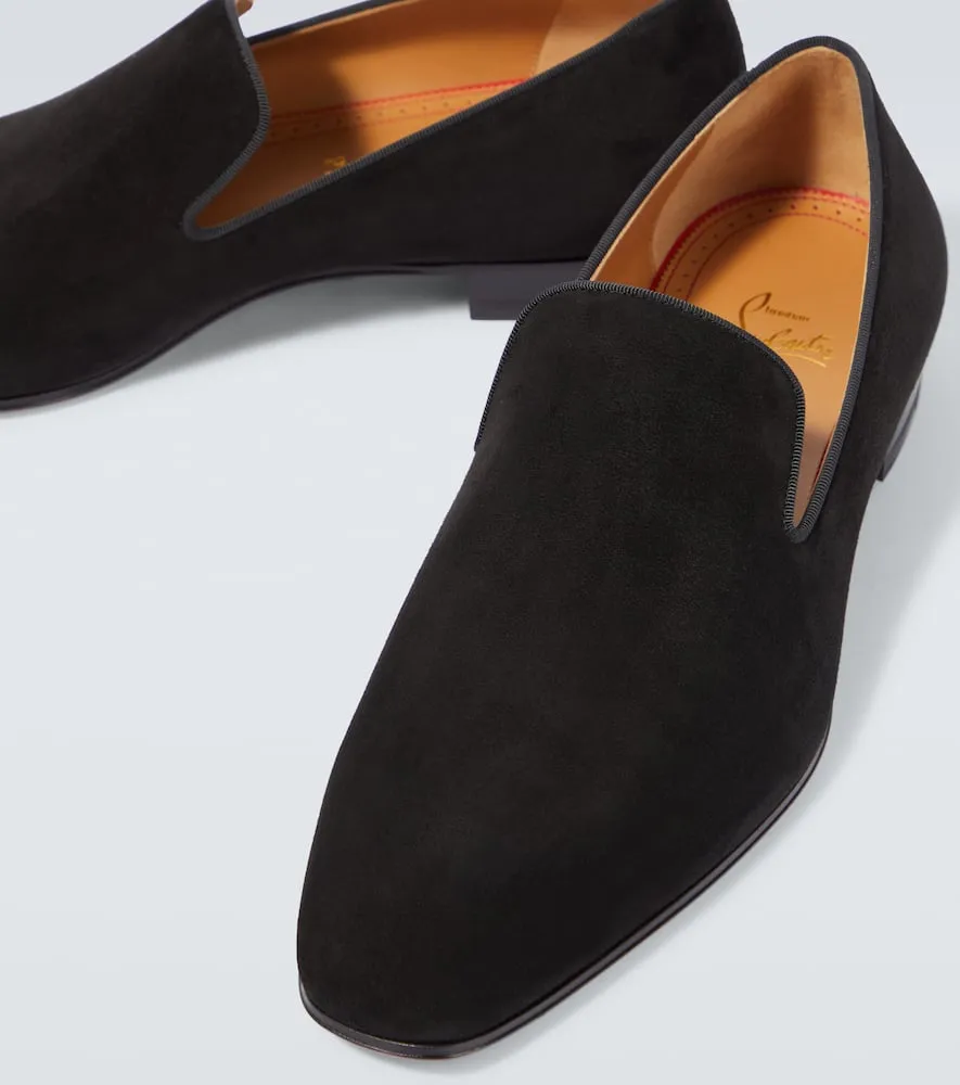 Christian Louboutin Dandelion suede loafers