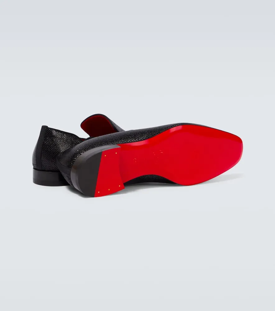 Christian Louboutin Dandy Chick jacquard loafers
