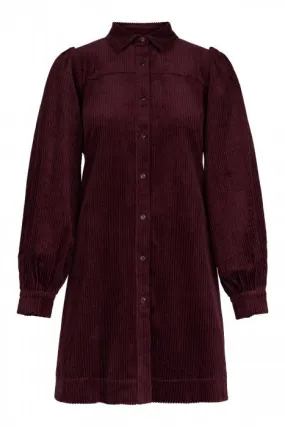 Corinne Dress - Burgundy