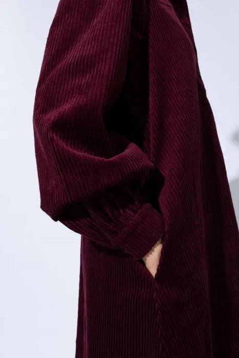 Corinne Dress - Burgundy