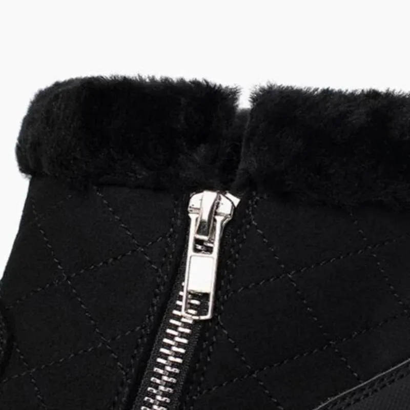 Cuzcare Women Orthopedic Snow Ankle Boots Fur Warm Shoes