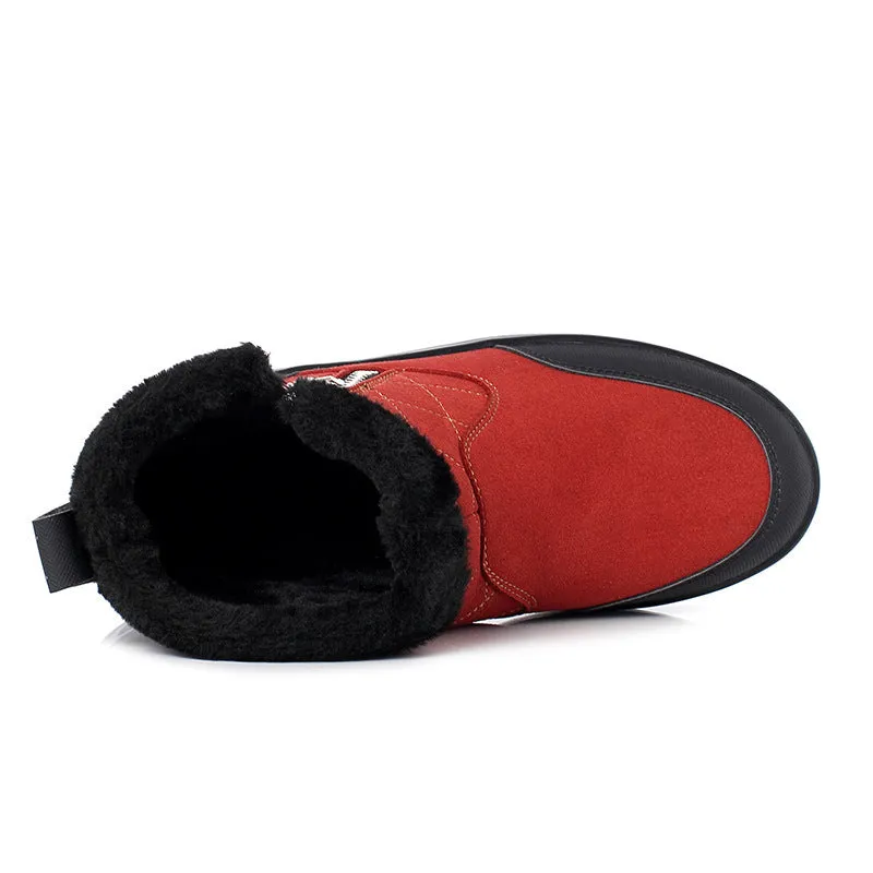 Cuzcare Women Orthopedic Snow Ankle Boots Fur Warm Shoes