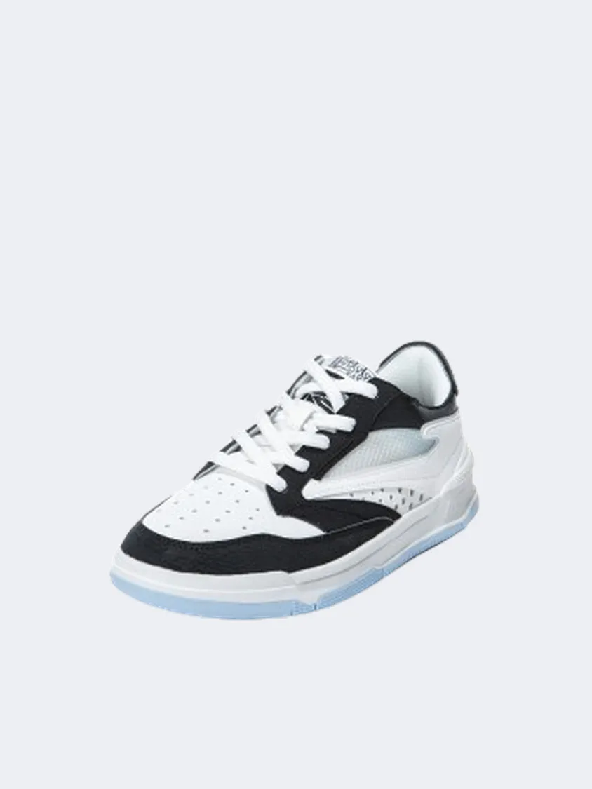 Erke Skateboard Women Lifestyle Shoes White/Black