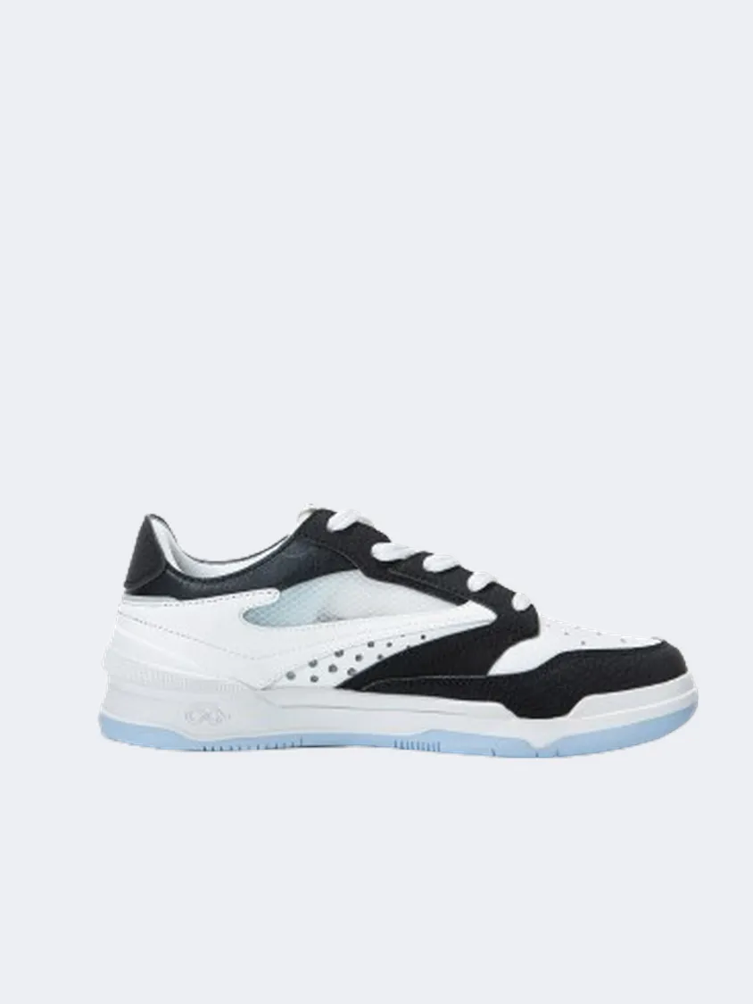 Erke Skateboard Women Lifestyle Shoes White/Black