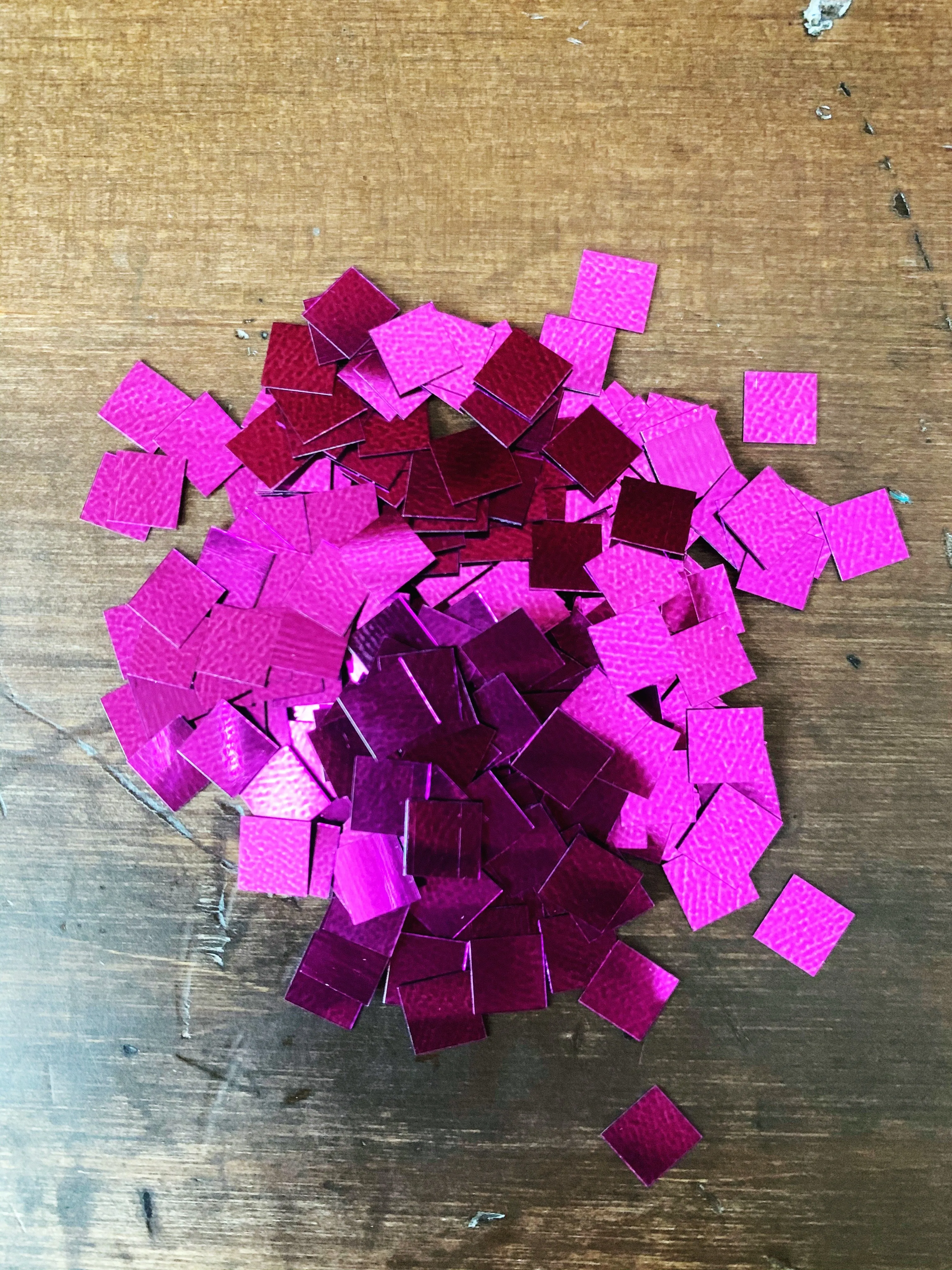 Extra Large Royal Purple Square Glitter for Resin