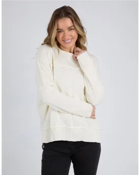 Foxwood Jayne Throw On Knit - Vintage White