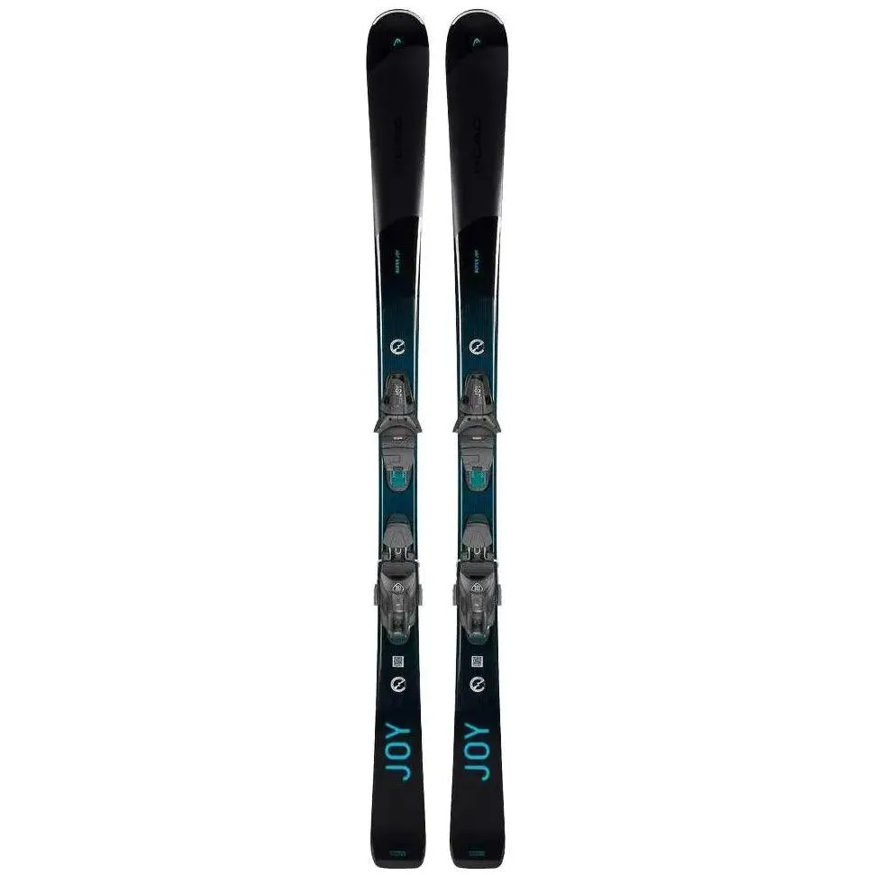 Head Women's Super Joy SW SLR Joy Pro Skis w/ Joy 11 GW SLR Bindings, 78mm Brakes
