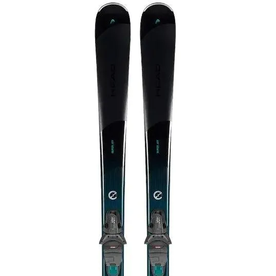 Head Women's Super Joy SW SLR Joy Pro Skis w/ Joy 11 GW SLR Bindings, 78mm Brakes