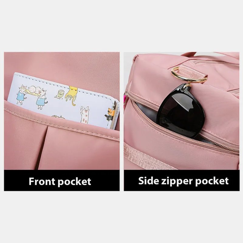 Multifunctional Large Capacity Waterproof Duffel Bag With Independent Shoes Position