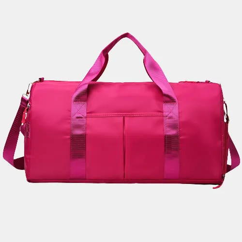 Multifunctional Large Capacity Waterproof Duffel Bag With Independent Shoes Position