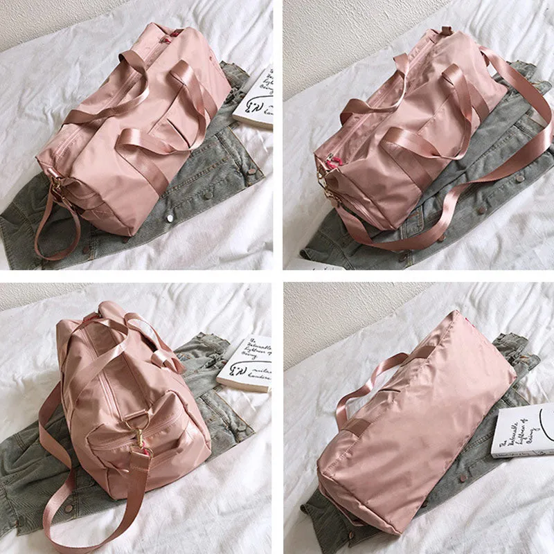 Multifunctional Large Capacity Waterproof Duffel Bag With Independent Shoes Position