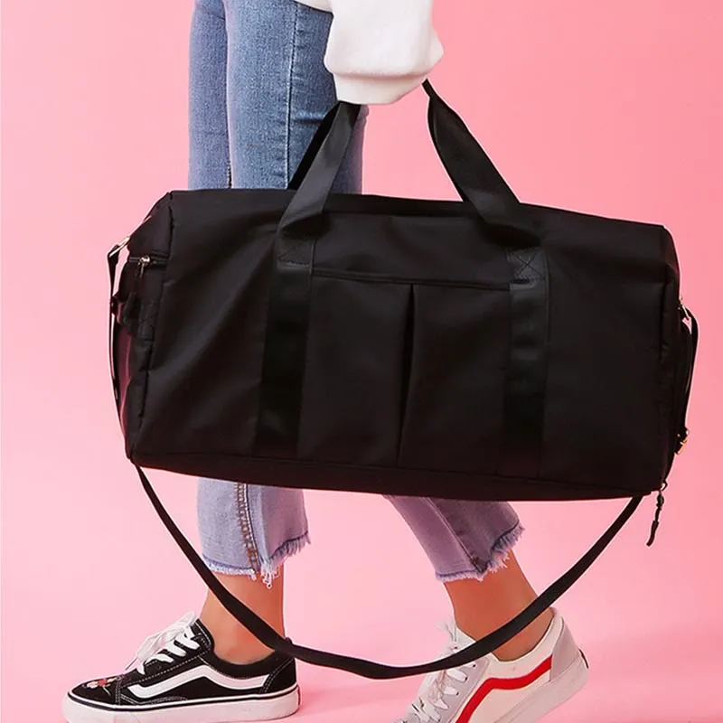 Multifunctional Large Capacity Waterproof Duffel Bag With Independent Shoes Position