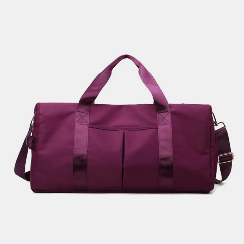 Multifunctional Large Capacity Waterproof Duffel Bag With Independent Shoes Position