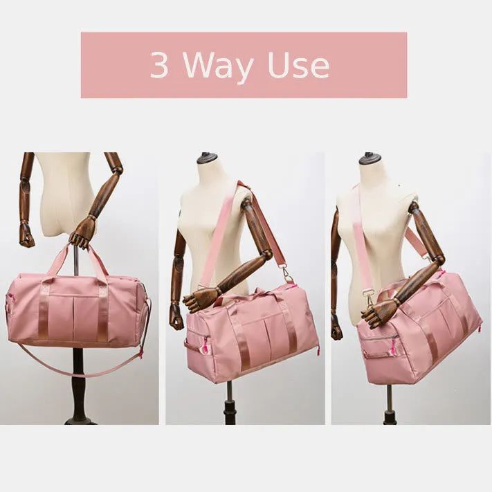 Multifunctional Large Capacity Waterproof Duffel Bag With Independent Shoes Position