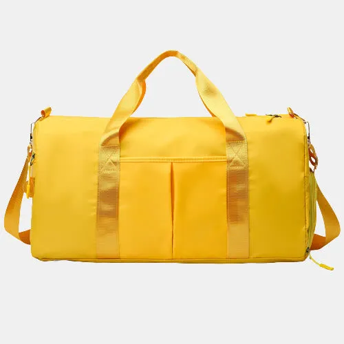 Multifunctional Large Capacity Waterproof Duffel Bag With Independent Shoes Position