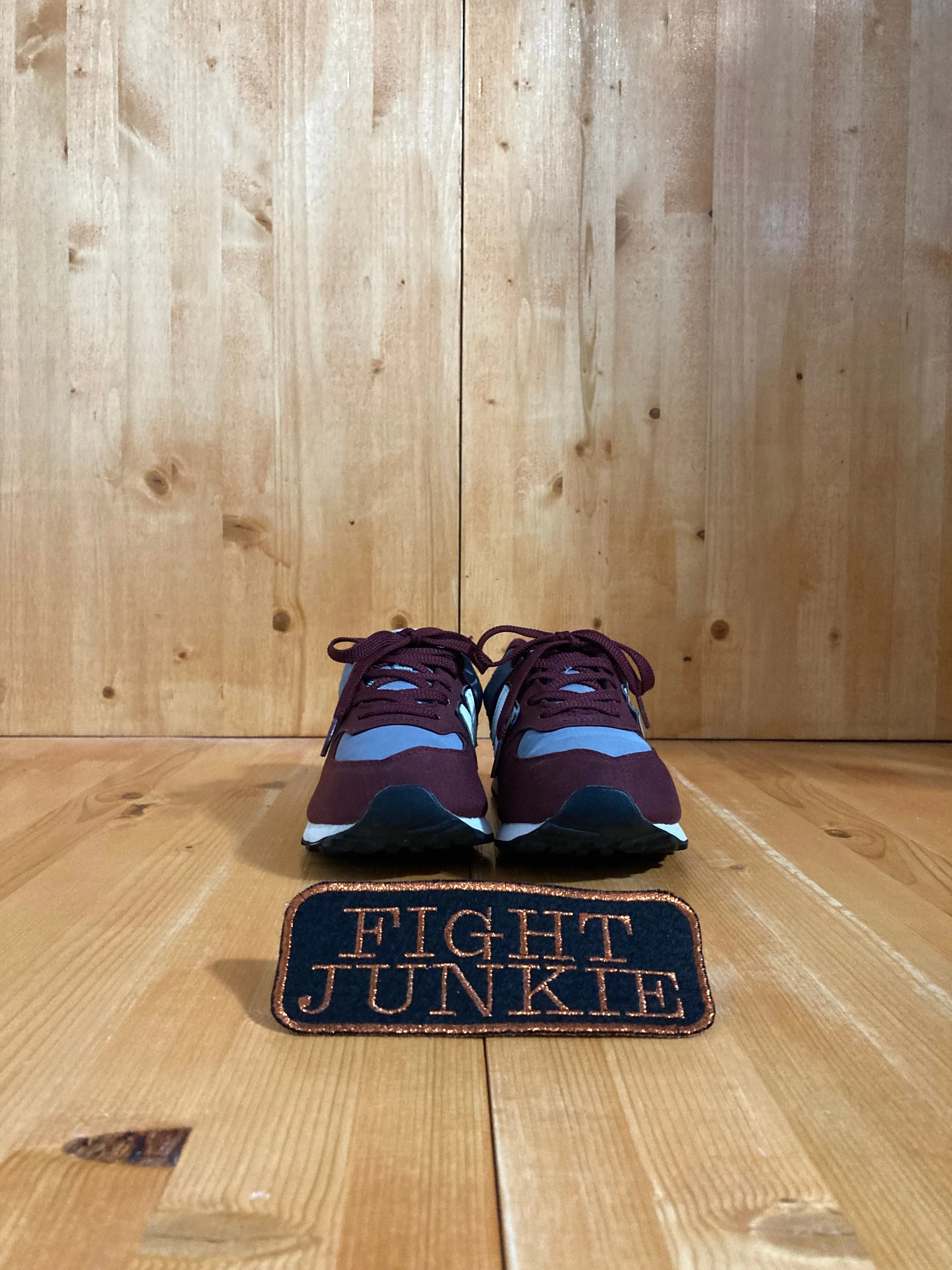 NEW BALANCE 574 Youth Size 4.5M Running Training Shoes Sneakers Burgundy & Gray KL5742CG