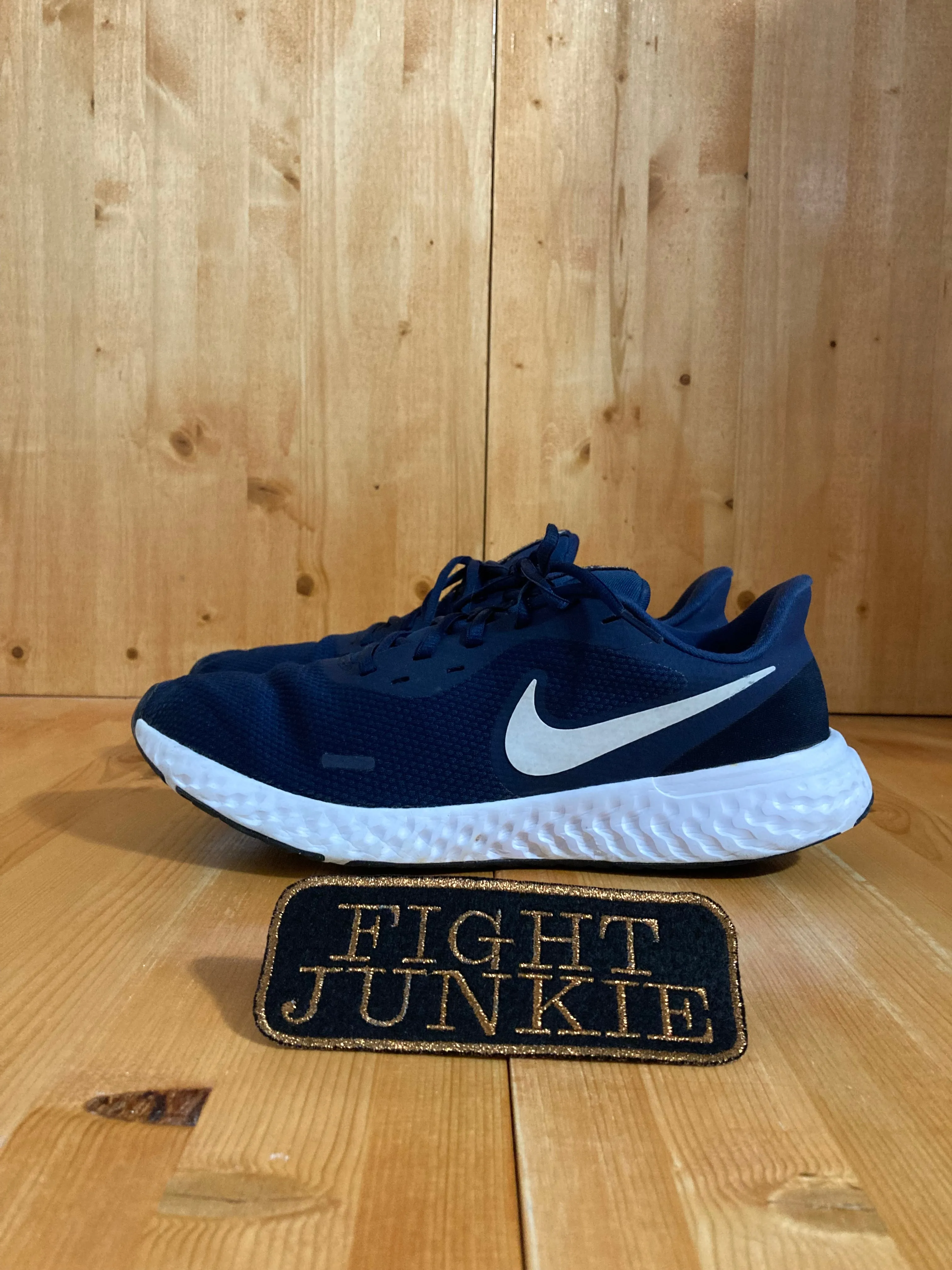 NIKE REVOLUTION 5 Men Size 13 Running Training Shoes Sneakers Blue