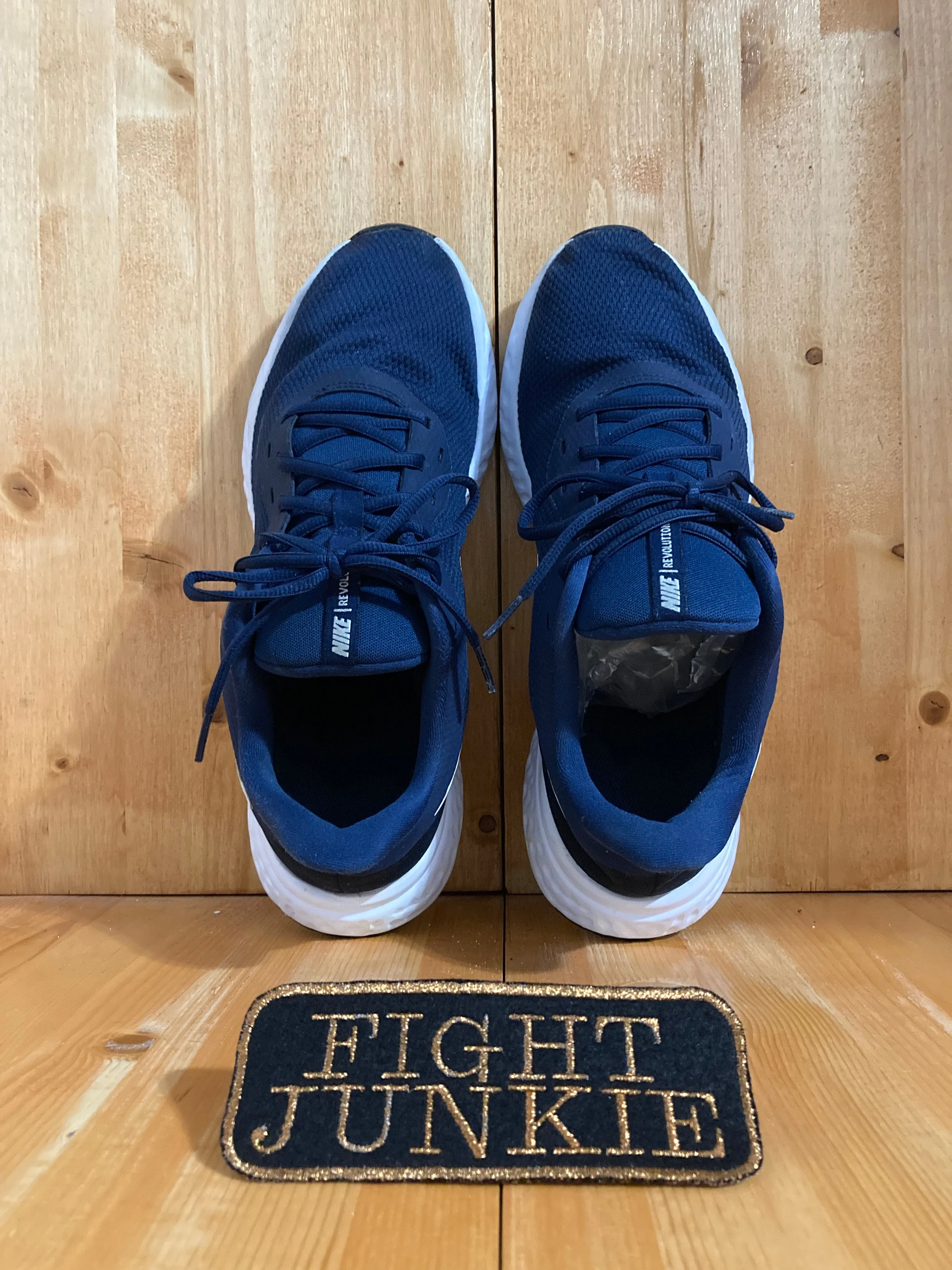 NIKE REVOLUTION 5 Men Size 13 Running Training Shoes Sneakers Blue
