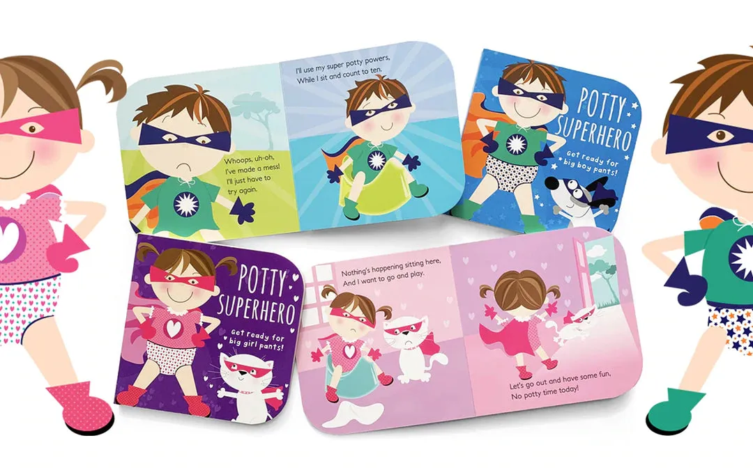 Potty Superhero Book
