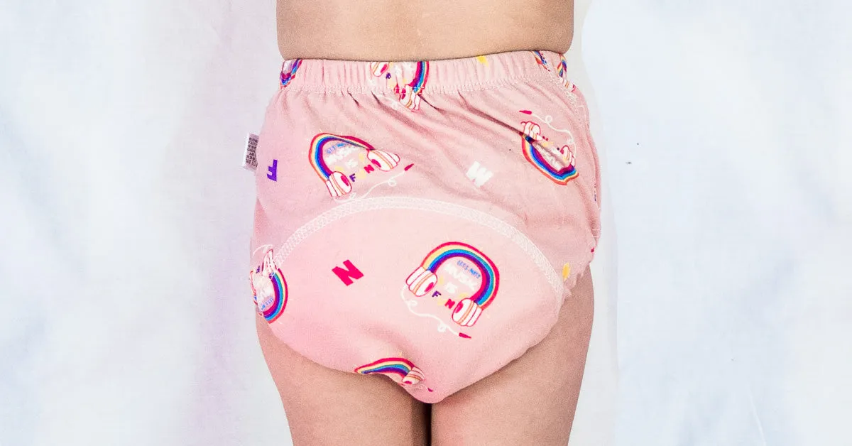 Potty Training Pant for Toddlers - Pink Music