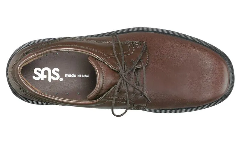 SAS Ambassador Lace Up Oxford Brown