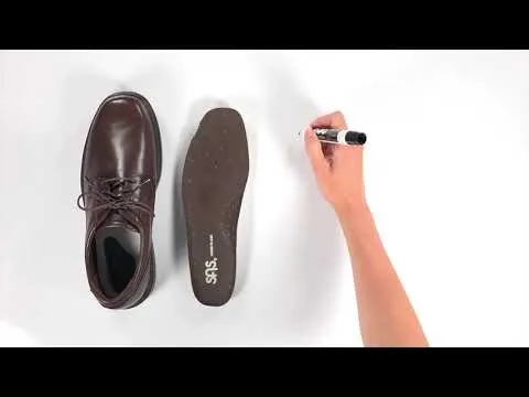 SAS Ambassador Lace Up Oxford Brown