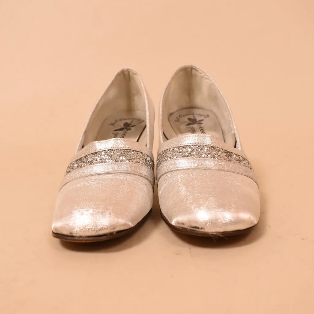 Silver Heels, by Nanette Imperials, 6.5