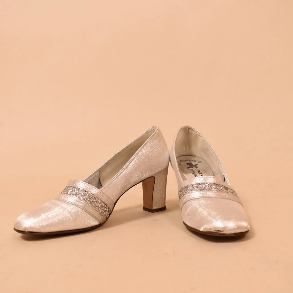 Silver Heels, by Nanette Imperials, 6.5