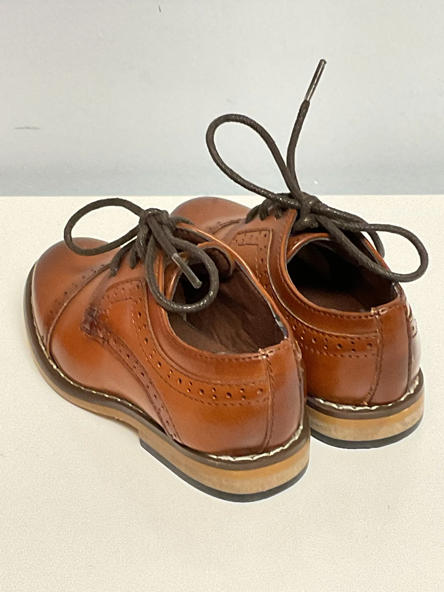 Stacy Adams Child Shoe Size 5 Cognac Shoes
