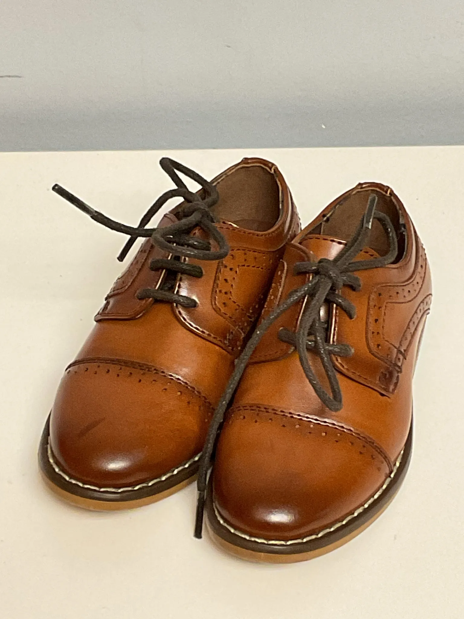 Stacy Adams Child Shoe Size 5 Cognac Shoes