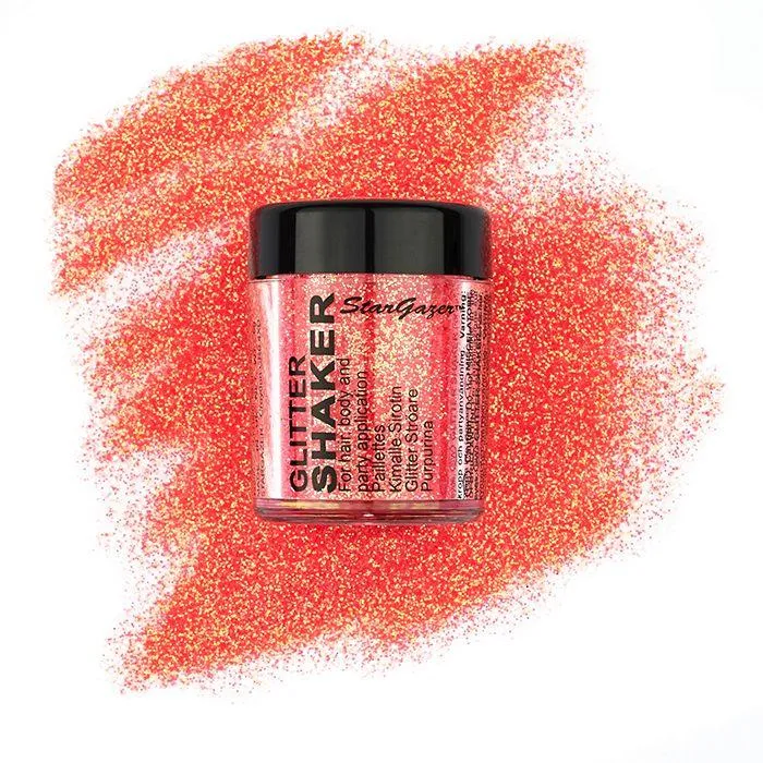 Stargazer Pastel Coral Glitter Shaker Pot 5g