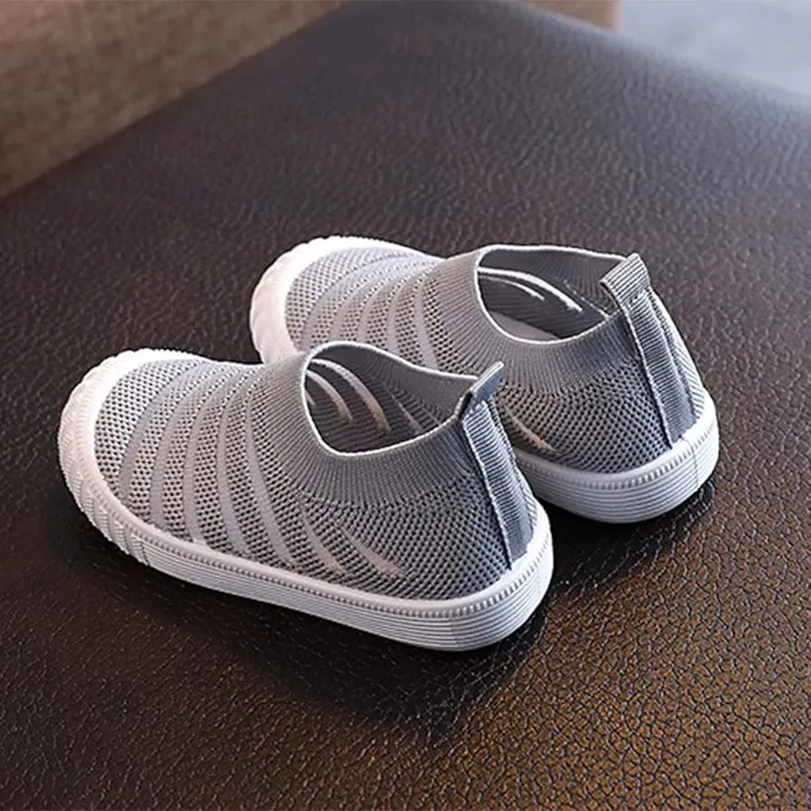 Summer and Autumn Girls Flying Woven Mesh Breathable Comfortable Flat Casual Cute Girl Shoes   S5076318